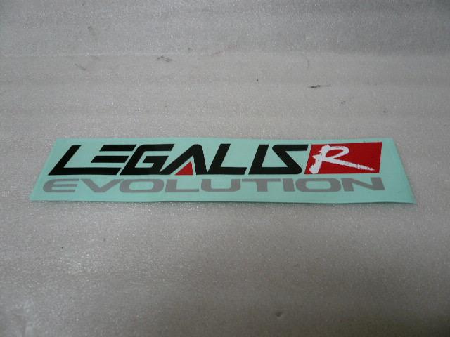 Brand new legalis r evolution decal fujitsubo exhaust