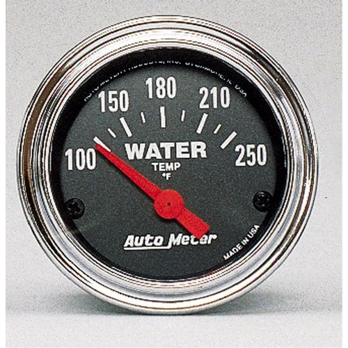 Auto meter 2532 traditional chrome electric water temperature gauge