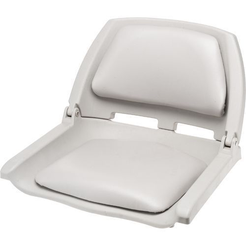 1 boat seat low back folding grey