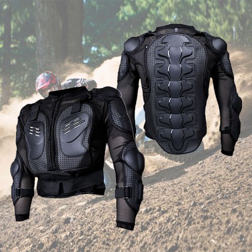 Motorcycle motocross full body protective armor jacket cloth foam padding m-4xl#