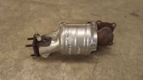 05-10 honda odyssey 3.5l rear exhaust manifold down pipe cat assy oem 47k