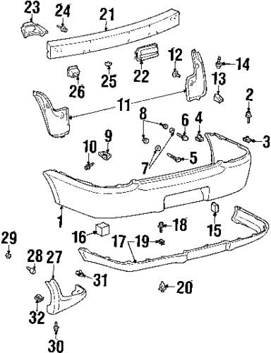 Toyota 5248352020 genuine oem factory original center bracket