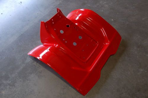 Honda atc 200x 83 - 85 red plastic rear fender atc200x plastics