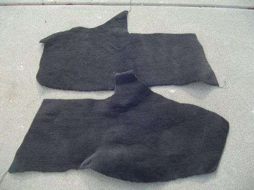 Corvette 1994 - 1996 console tunnel sides panel carpet pair *new* black 1995