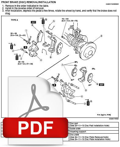 Mazda protege 2001 2002 2003 factory service repair workshop maintenance manual