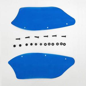 Memphis shades hd wind deflector, blue, for memphis shades batwing fairings