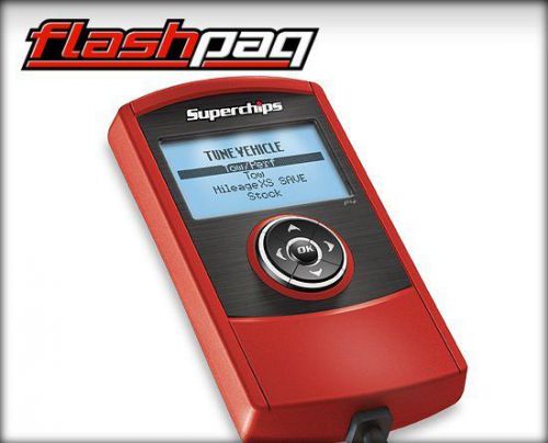 Brand new superchips flashpaq ca f4 handheld tuner programmer - dodge &amp; chrysler