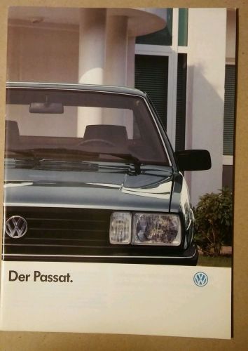 1988 volkswagen passat dealer sales brochure - german