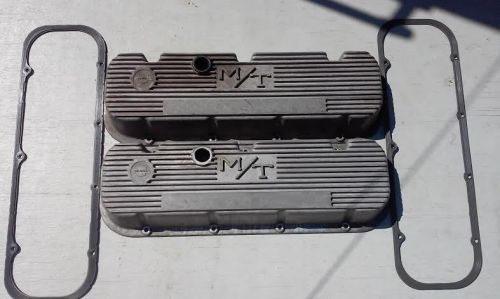 Mickey thompson finned old school bbc valve covers #140r-48b