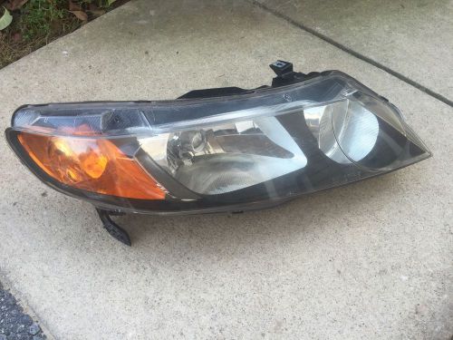 2006 2007 2008 06 07 0  honda  civic 4 door sedan right passenger side headlight