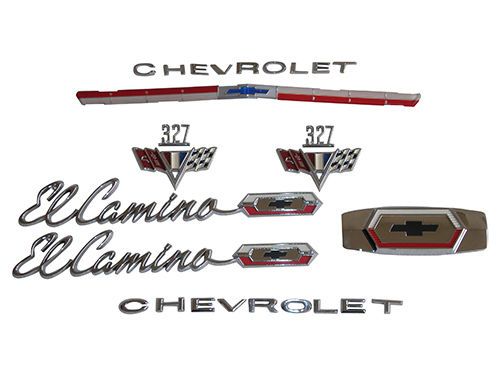 65 el camino  282, 327 or 350 emblem kit