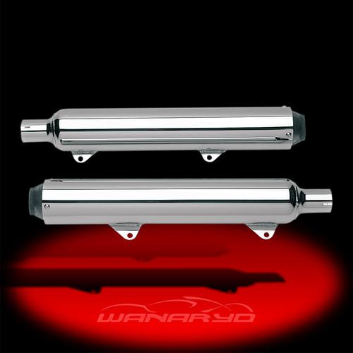 Kerker 3 1/2 inch slip-on mufflers for 1997-2003,2005-2007 harley softail