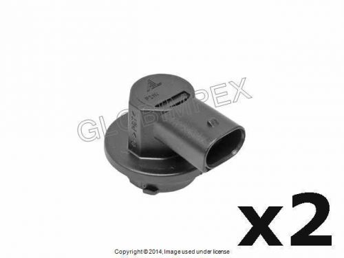 Bmw e46 bulb socket for front turn signal genuine (2) + 1 year warranty