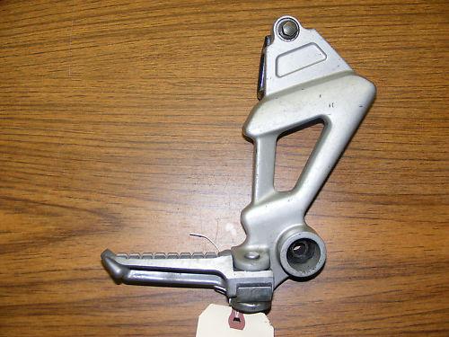 93 01 kawasaki zx11d zx1100d rear foot bracket right #2