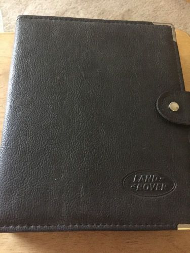 Land rover owners manual