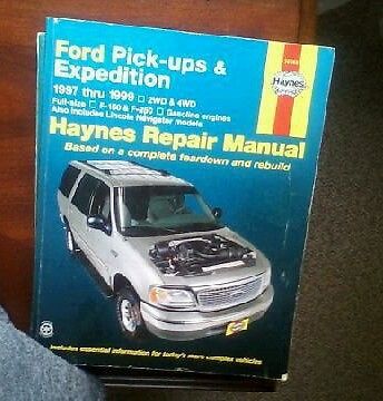 1997–1998 ford pick-ups &amp; expedition (f150, f250, lincoln) haynes repair manual