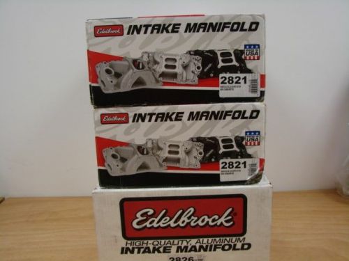 Edelbrock super victor,ls3 single plane,pn 2821, 4500 series, aluminum, chevy,