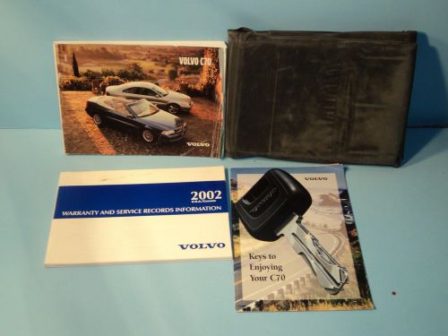 02 2002 volvo c70 owners manual