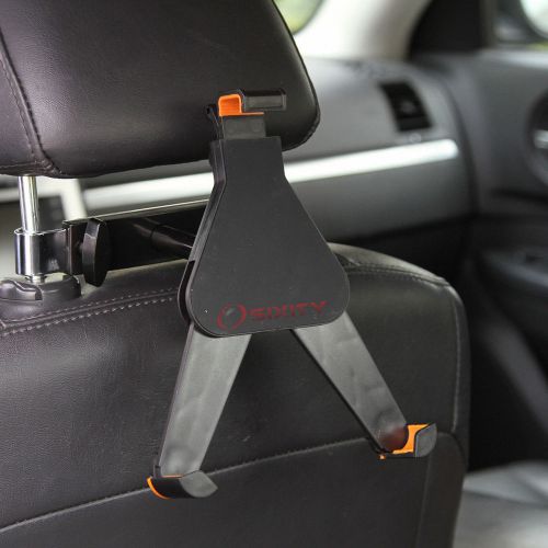 Back seat tablet car mount headrest holder for ipad galaxy kindle fire rotating
