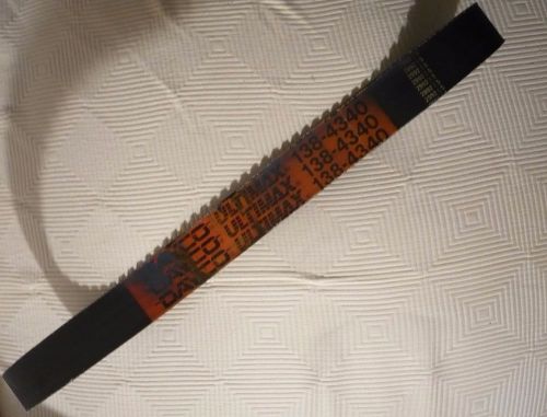 Dayco ultimax 138-4340 snowmobile belt. 1 5/8ths x 43.5 inches.under 2 hours.vgc