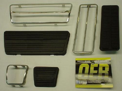 1969 - 1981 camaro drum brake pedal pad kit * 1970-1981 firebird *1969-1977 nova