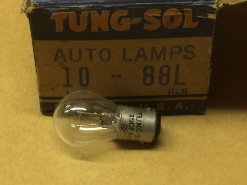 Box vintage tung-sol 88l 6-8v 15cp light lamp nos nib bulbs car old truck bus