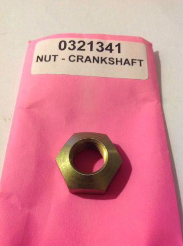 &#034;new&#034; 321341 omc 0321341 evinrude johnson crankshaft nut.