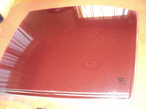 2000 nissan sentra door window glass rear left