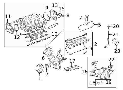 Lwf500020 genuine land rover range intake plenum gasket