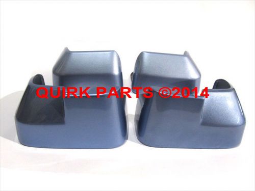 2012-2014 subaru impreza 5-d splash guard mud flap set sky blue metallic oem new