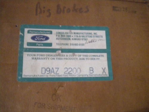 D9az 1979 crown ltd lincoln rear ford brake shoes 1976 1977 1978