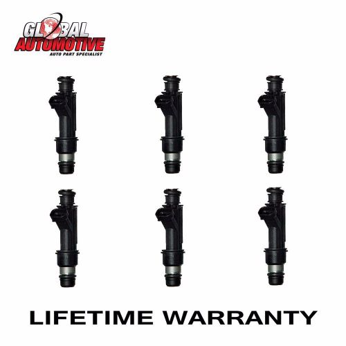 New fuel injector buick chevrolet oldsmobile pontiac 3.1l 3.4l fj318 (set of 6)