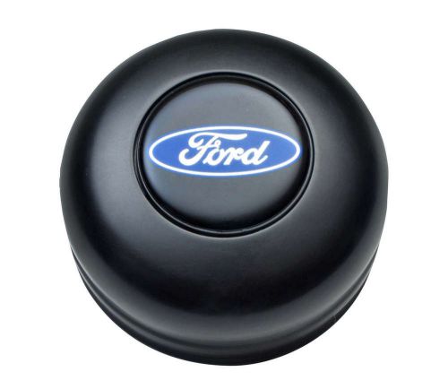 Gt performance products gt3 horn button ford blue oval polished p/n 21-1021