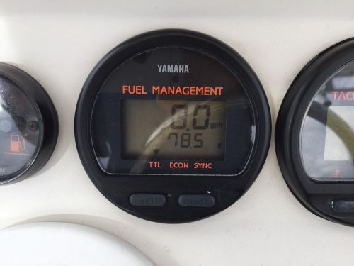 Yamaha digital fuel management gauge 6y58350f0000 for outboard engine