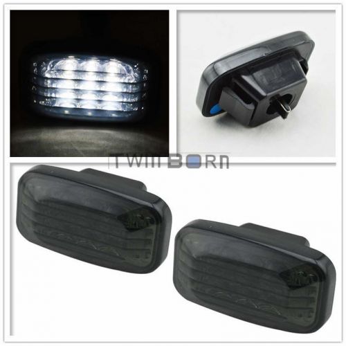 For toyota 90-97 land cruiser 80 series marker signal smoked lens white lamp