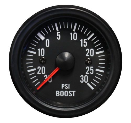 Prosport boost gauge waterproof electrical white led performance series 52mm