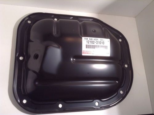 Toyota echo yaris prius xa xb 1.5l engine lower oil pan oem 12102-21010