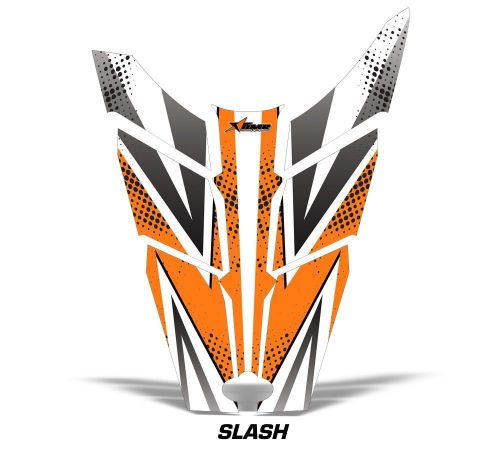 Amr racing sled hood wrap graphic decal polaris rush rmk snowmobile parts slsh o