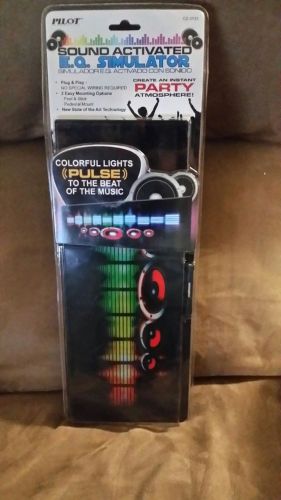 Pilot automotive cz-3133 sound activated eq simulator plug &amp; play nib