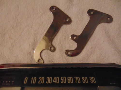 1955 ford truck dash board instrument panel and tail light brackets (2)