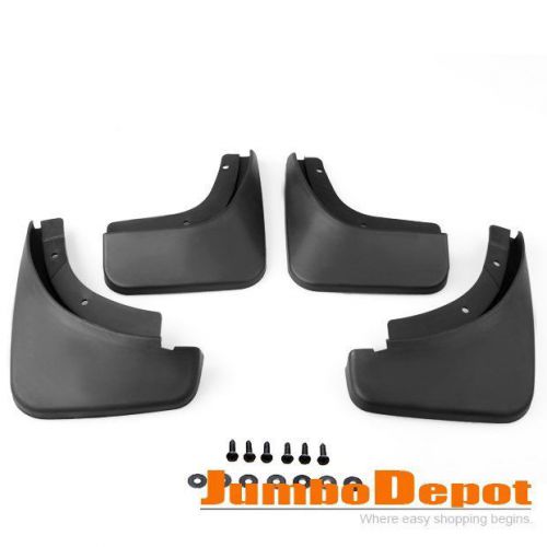 Fit for 02 03 04 05 audi a4 b6 sedan mud flaps splash guards fender front + rear