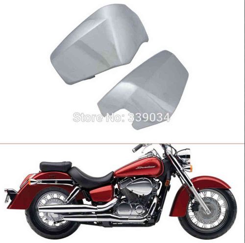 Chrome battery side fairing covers for 2004-2012 honda aero vt 750 400 vt750c