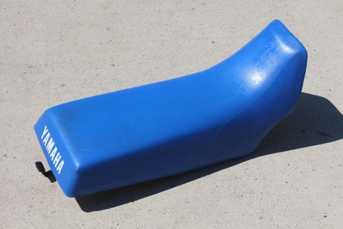 1987-2006 yamaha banshee complete seat cover latch foam pan oem blue k-19