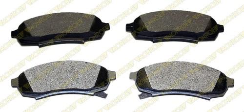 Monroe dx376 brake pad or shoe, front-monroe dynamics brake pad