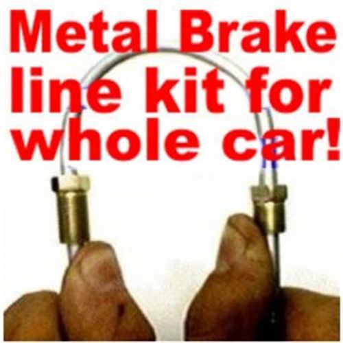 Complete metal brake line kit for mopar 1930 to 1976    -replace rusted lines!!!