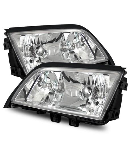 94-00 mercedes benz w202 c220/c230/c280/c36/c43 euro crystal headlights (4 pins)