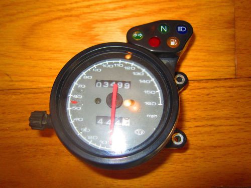 Ducati oem speedo &amp; guage bezel   st2 st4  ss monster   748 - 998 3499 miles