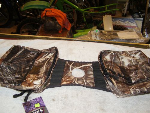 Atv fuel tank saddlebag ducks unlimeted edition camo universal