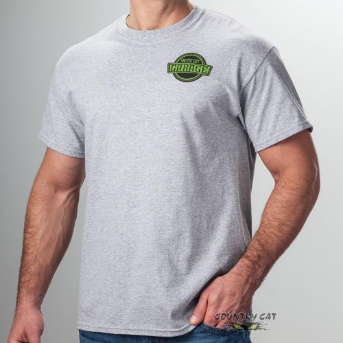 Arctic cat men&#039;s garage fueled with passion cotton t-shirt - gray - 5279-20_