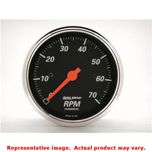 Auto meter 1478 auto meter street rod - designer black gauges 3-1/8in range: 70